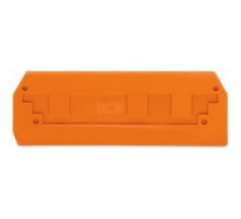 WAGO CORPORATION  282-339      END AND INTERMEDIATE PLATE 2.5 MM / 0.098 IN THICK ORANGE