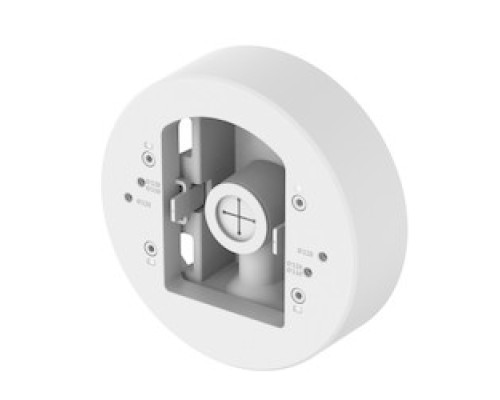 HANWHA VISION  SBD-140PMW               Pole Mount Base