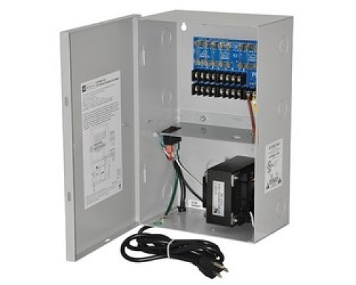 ALTRONIX  ALTV248175UL3      CCTV Power Supply, 8 Fused Outputs, 24/28VAC @ 7.25A, 115VAC, BC200 Enclosure, includes 3-wire line cord