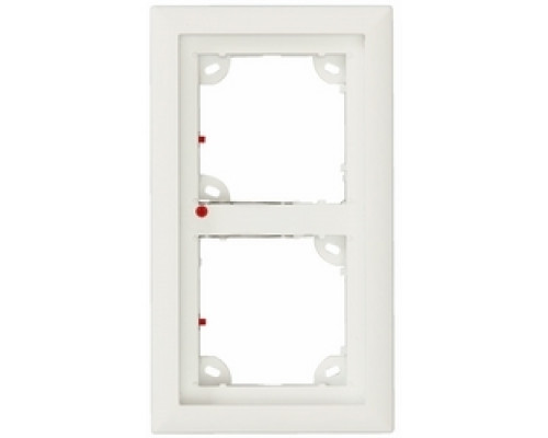 MOBOTIX  MX-OPT-FRAME-2-EXT-BL               Double Frame, Black