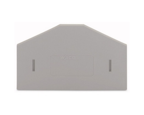 WAGO CORPORATION  281-348      SEPARATOR PLATE; 2 MM THICK OVERSIZED GREY