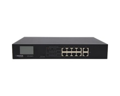 DITEK  DTK-SW8PL      8 PORT GIGABIT ETHERNET POE+ SWITCH 130W