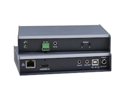 NETWORK TECHNOLOGIES/IN OH  ST-IPUSB4K-L-VW      4K 10.2Gbps HDMI USB KVM Extender via Two Single-mode/Multimode Fiber Optic Cable, Transmitter