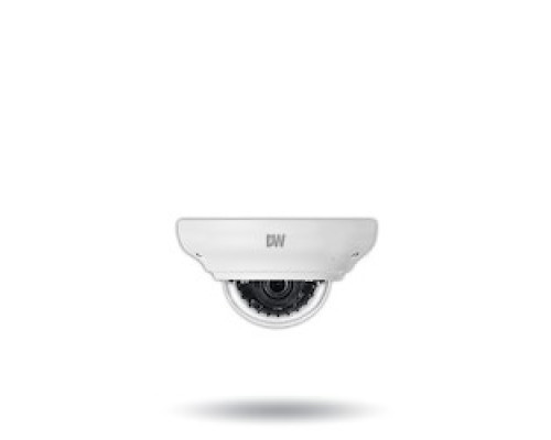 DIGITAL WATCHDOG DWC-MV75WI28TW        MEGApix Indoor/Outdoor Vandal Dome Camera, Star-Light Plus, 5 Megapixel, Star-Light Plus, 2592x1944 @ 30fps, 2.8mm Lens, 80ft Smart IR, T-WDR, 3D-DNR, True D/N,Triple Codecs H.265, H.264, MJPE