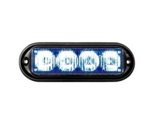 SECO-LARM USA INC  SL-1311-MA/B               Strobe Light, High Intensity, Modular, 19-Programmable Flash Pattern, 4-LED, Rectangular Housing, 10 to 30 Volt DC, 1 Watt, 4-1/2