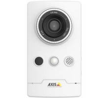 AXIS COMMUNICATIONS  0810-004  M1065-LW      Small, Full-featured Wireless Indoor Cube Camera, Day/Night, 2.8 mm Fixed Lens with 110º HFOV, Automatic IR Cut Filter, IR Illumination Up to 10 Meters/33 ft.
