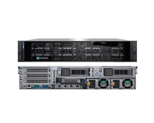 IONODES CR6-2U18-S216-12-168TB        2U 18-Bay Rackmount Enterprise Video Server with 168TB, INTEL Xeon Silver 4216, Windows 10 Pro, 14 x 12TB HDD, RAID 0/1/5/6/10, 16GB RAM, Dual 240GB SSD RAID1 , 4 x 1GbE, VGA, 2 x 1100W PS, 5-Y