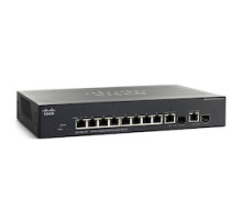 MUXLAB INC 500995   Cisco SG350-10P 10-port Gigabit PoE Managed Switch Preconfigured