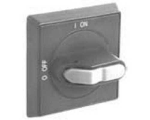 ABB  OHBS2AJ      Black Defeatable Selector Handle for use with 6 mm Selector Handle Shaft