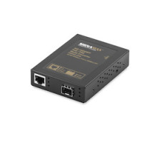 SIGNAMAX  FO-065-1050GSFP      10/100/1000 to 1000 SFP PoE+ Media Converter