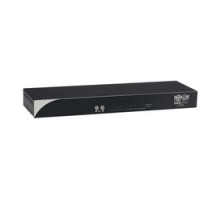 TRIPP LITE  B072-016-1A      NetCommander 16-Port Cat5 KVM Switch 1U Rack-Mount with PS2 to USB Input Adapter