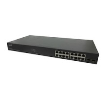 TRANSITION NETWORKS SM16TAT2SA-NA   Smart Managed PoE+ Switch With 16 10/100/1000BASE-T Ports And 2 100/1000 SFP Slots