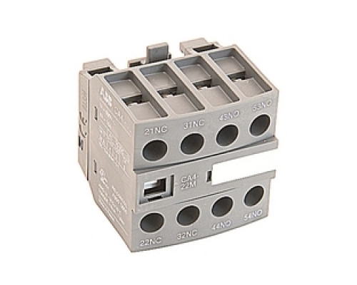 ABB  CA4-22M      Contactors - Accessories Frnt Mnt Aux, 2NO/2NC AF09-AF16