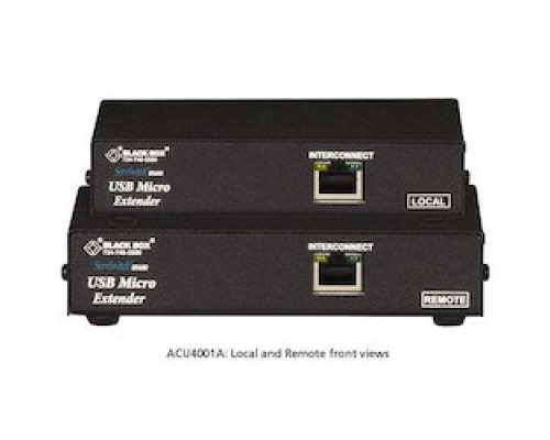 BLACK BOX NETWORK SERVICES  ACU4001A      Micro KVM Extender - VGA, USB, Single-Access, CATx