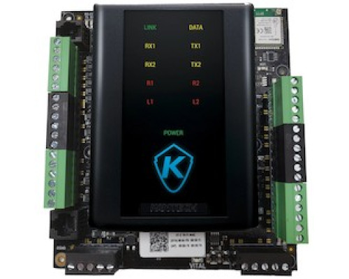 KANTECH SYSTEMS KT-2-M   KT-2, two-door IP controller with metal cabinet Power supply and battery not included