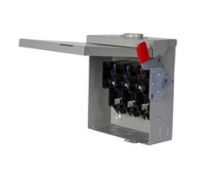 SIEMENS  US2:GNF324      Safety Switch, Non-Fusible, General Duty, 240 Volt AC, 250 Volt DC, 200A, 60 HP at 3 Phase, 3 Wire, 3 Pole, NEMA 1, For Indoor