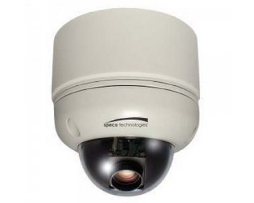 SPECO TECHNOLOGIES  HTSD12XH      Dome Camera, Indoor/Outdoor, 700 TVL, F1.6 3.6 to 44.3 MM Lens, 2 VDC/24 VAC