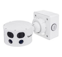 VIVOTEK  MS8391-EV      Multiple Sensor Network Camera, 1/2.8 Inch Progressive Scan CMOS, 12 MP, Fixed Focal Lens