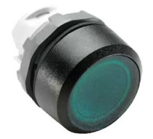 ABB  MP2-11G      Modular maintained pushbutton with green illuminated actuator and 22mm mounting