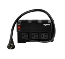 ON-Q/LEGRAND  AC1031      Enclosure Power Strip Module, Half Width, 125 Volt AC, 15 Ampere, 6.4