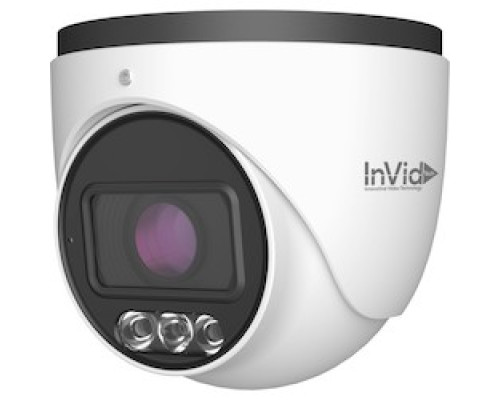 INVID TECH  PAR-P4TXIRL28NH-AI               4 MP OUT TURRET, 2.8MM, 24/7 COLOR D/N, WHITE LIGHT, TRUE AI, 12VDC/POE