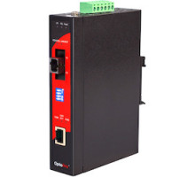 ANTAIRA TECHNOLOGIES LLC IMP-100A-WA-S2   10/100TX To 100FX Industrial PoE Media Converter, Single Fiber WDM-B SM 20KM SC, TX1310nm - RX1510nm