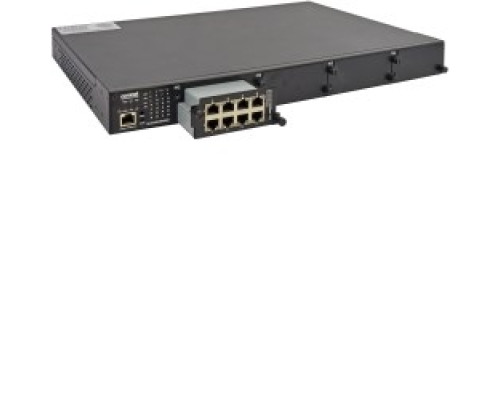 COMNET COMMUNICATION NETWORKS  RLXE4GE24MODMS      Modular, Substation-Rated, All-Gigabit Layer 2 Switch/Layer 3 Router, With 1000 Mbps or 10 Gigabit SFP Uplink Ports