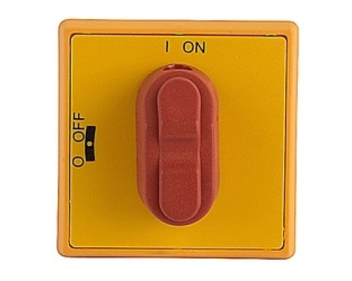 ABB  OHYS1AH1      Red and yellow selector snap on selector handle with O/I and OFF/ON markings and protection according to NEMA 1 and IP54