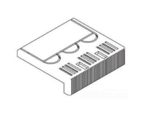 ABB  KT1LTC-3      Low profile 3-pole terminal cover for fixed T1 breakers