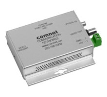 COMNET COMMUNICATION NETWORKS  FVR11M      Mini Video Receiver with Automatic Gain Control, MM, 1 Fiber