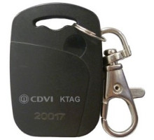 CDVI  KTAG25  303010000252      Black Proximity Key Ring Badge