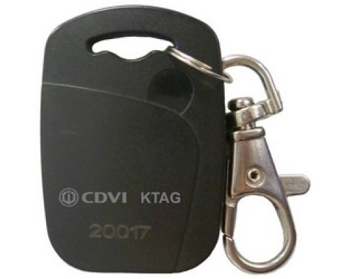CDVI  KTAG25  303010000252      Black Proximity Key Ring Badge