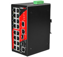 ANTAIRA TECHNOLOGIES LLC  LNX-1802GN      18-Port Industrial Managed Ethernet Switch, w/16 10/100Tx + 2 GigE Combo Ports