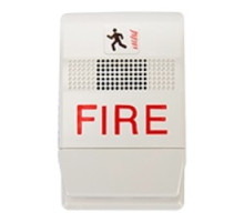 KIDDE COMMERCIAL  EG1F-C               Chime, Temp, Hi-lo, White, Fire