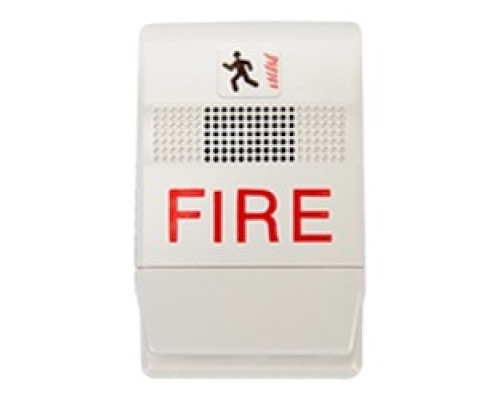 KIDDE COMMERCIAL  EG1F-C               Chime, Temp, Hi-lo, White, Fire