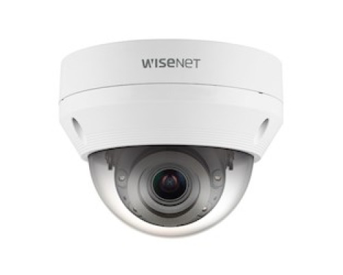 HANWHA VISION  QNV-7082R               IR outdoor vandal dome camera 4MP @30fps, H.265/H.264 120dB WDR