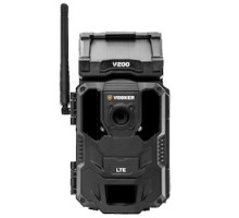 VOSKER INC  V200-US               V200 - Solar Powered LTE-based Mobile Outdoor Security Camera, Built-in Solar Panel, Works Without Wi-Fi, Battery Operated, GPS Tracker, Weather-resistant, 4G/LTE Cellular Connectivity, Free Data Plan Avail