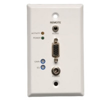 TRIPP LITE  B132-100A-WP-1  B132-100A-WP-1      VGA with Audio over Cat5/Cat6 Extender, Wallplate Receiver, 1920x1440 at 60Hz, Up to 1000-ft., TAA
