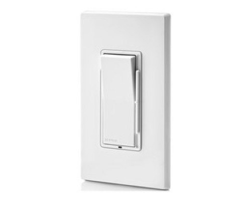 LEVITON  DSL06-1LZ      Universal Decora Dimmable LED. CFL And Incandescent Rocker-slide Dimmer. 600W-120VAC Incandescent. 300W-120VAC Dimmable LED And CFL. 60hz. Single Pole And 3-way - White. Ivory And Light Almond