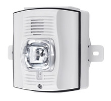 SYSTEM SENSOR  P2WHK-P               Horn/Strobe, 2-wire, High-candela, Outdoor, Wall Mount, with Backbox, White, Plain
