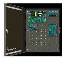 LIFESAFETY POWER  FPO150-B100C8D8E2      Access Control Power System, Standard, Fused, 12 Ampere 12 Volt DC/6 Ampere 24 Volt DC, 150 Watt, 5 to 18 Volt DC, 8-Door, 8-Lock, 8 Auxiliary, 20