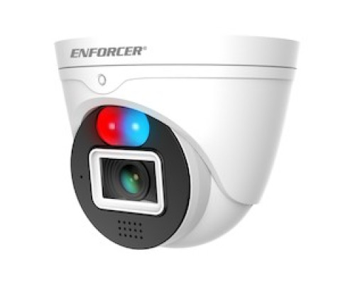 SECO-LARM USA INC  EV-N2806-2W4D               8MP, 2.8MM FIXED, ULTRA LOW  LIGHT, ACTIVE DETERRENT,   WHITE TURRET CAMERA