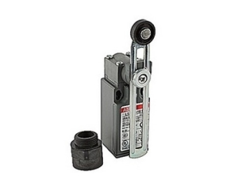 ABB  LS35P51B11      30 mm plastic limit switch with 18 mm adjustable polyamide roller lever actuator