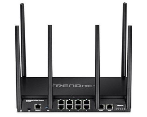 TRENDNET  TEW-829DRU      AC3000 Tri-Band Wireless Gigabit Dual-WAN VPN SMB Router