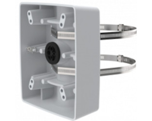AXIS COMMUNICATIONS 01470-001 T91B57 POLE MOUNT 100-410MM       T91B57, Aluminum Pole Mount for indoor and outdoor installations, for poles with diameter between 100-410 mm 4