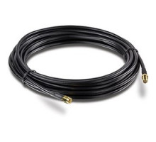 TRENDNET TEW-L106   Low Loss RP-SMA Male to RP-SMA Female Antenna Cable - 6 m 19.6 ft.