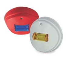 GENTEX CORP  904-1388-002  GCSG24PCW      Fire Protection Strobe, Ceiling Mount, Plain, 24 Volt DC, 2.6