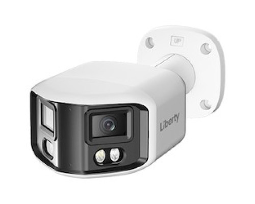 LIBERTY SECURITY  L3IP8BDS180S               LIBERTY L3 IP 180 DUAL SENSOR BULLET, 8MP DUAL 2.8MM, 100  IR / 65’ WHITE LIGHT