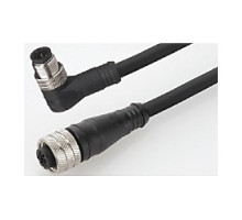 MOLEX  1200661270      M-12 2-SIDED CORDSET M12-M-12 4 POLE YELLOW JACKET 4M