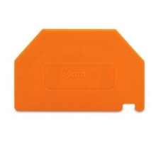 WAGO CORPORATION  283-322      Terminal Block Separator Plate, Oversized, 2 MM Width x 68 MM Depth x 42.8 MM Height, Orange